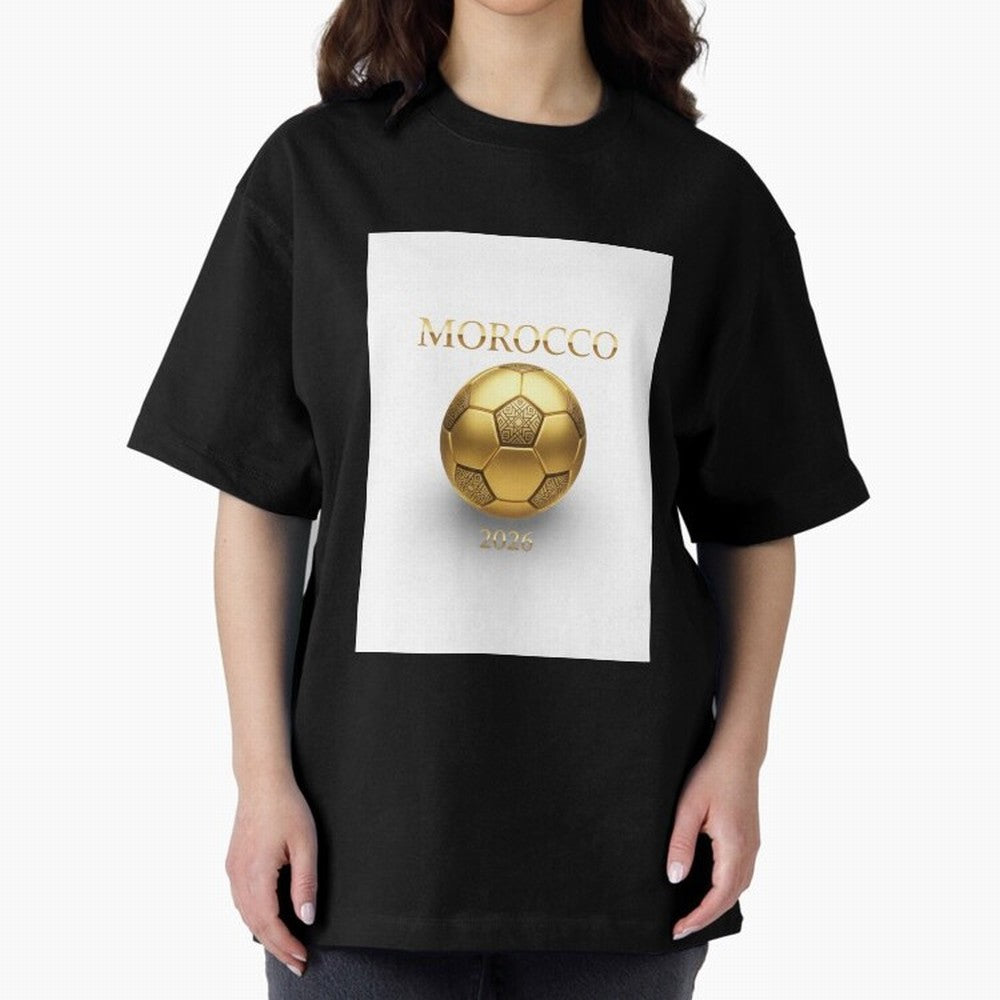 Copy of Morocco 2026 World Cup - Traditional Zellige Football Design Classic T-Shirt Support Your Favorite Stars during FIFA World Cup 2026 USA Canada Mexico Built around Neymar, France and Portugal Energy, Global Supporter Spirit, Legendary Goals,