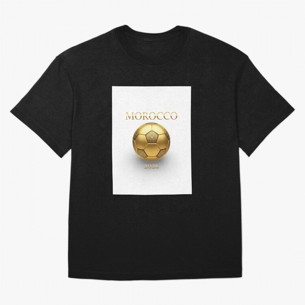 Copy of Morocco 2026 World Cup - Traditional Zellige Football Design Classic T-Shirt Support Your Favorite Stars during FIFA World Cup 2026 USA Canada Mexico Built around Neymar, France and Portugal Energy, Global Supporter Spirit, Legendary Goals,