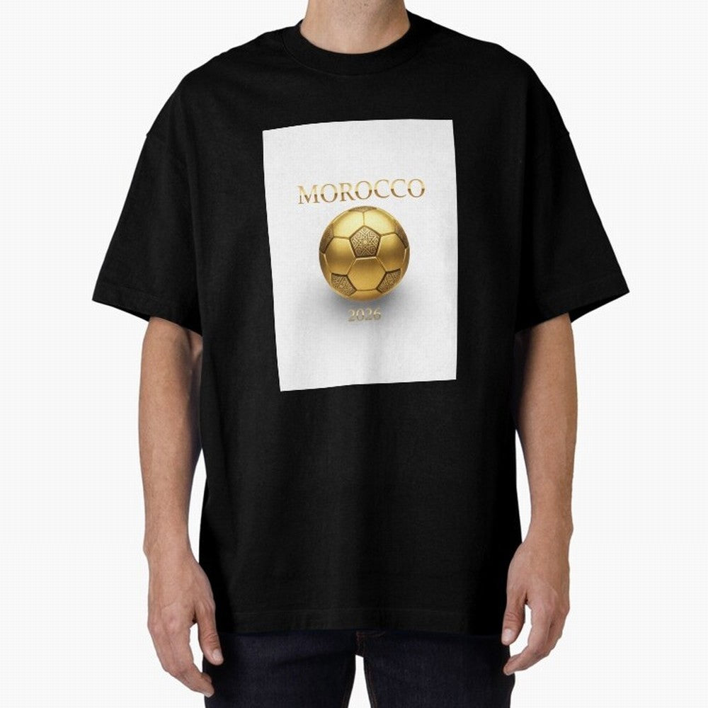 Copy of Morocco 2026 World Cup - Traditional Zellige Football Design Classic T-Shirt Support Your Favorite Stars during FIFA World Cup 2026 USA Canada Mexico Built around Neymar, France and Portugal Energy, Global Supporter Spirit, Legendary Goals,