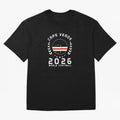 World Cup 2026 Cape Verde Football Fan Cape Verdean Supporter Gift T-Shirt_85310196 Classic T-Shirt Upgrade Global Football Passion for FIFA World Cup 2026 Group Stage, Featuring Neymar, England, France and Netherlands, Vintage Soccer Flavor,