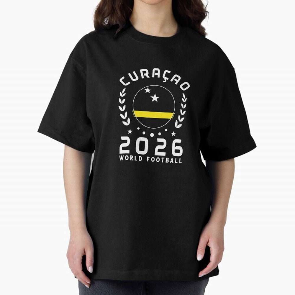 World Cup 2026 Curacao Football Fan Curacaoan Supporter T-Shirt_85310550 Classic T-Shirt Bring Champion Energy into FIFA World Cup 2026 USA Canada Mexico Inspired by CR7 and Messi, England, France and Netherlands Energy, Stadium Memories, Football