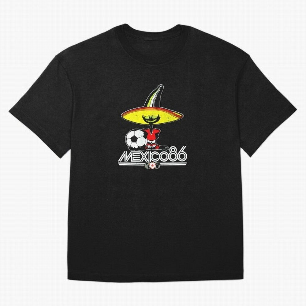 Mexico 86 World Cup Pique Retro Vintage T-Shirt_90751770 Classic T-Shirt Show Your Tournament Heart for FIFA World Cup 2026 Group Stage for Fans of Mbappe and Germany, Bringing Soccer Culture, Superstar Moments, National Team Dreams and Competitive