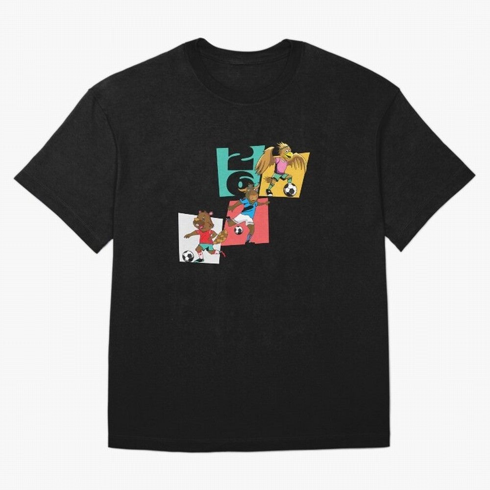 North America Mascots 2 T-Shirt_83568192 Classic T-Shirt Elevate Global Football Passion for FIFA World Cup 2026 Group Stage, Featuring Messi, CR7 and Mbappe, England, Match Day Excitement, Supporter Culture, Golden Goals and Global Football