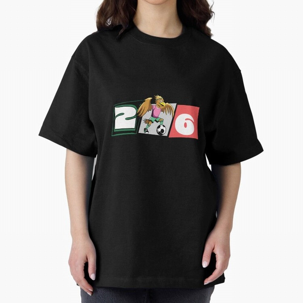 Mexico World Cup 2026 Horizontal T-Shirt_83569561 Classic T-Shirt Celebrate Global Football Passion for FIFA World Cup 2026, Connected to Messi, CR7 and Mbappe, England, Vintage Soccer Flavor, Modern Football Stars, National Flags and Final Night
