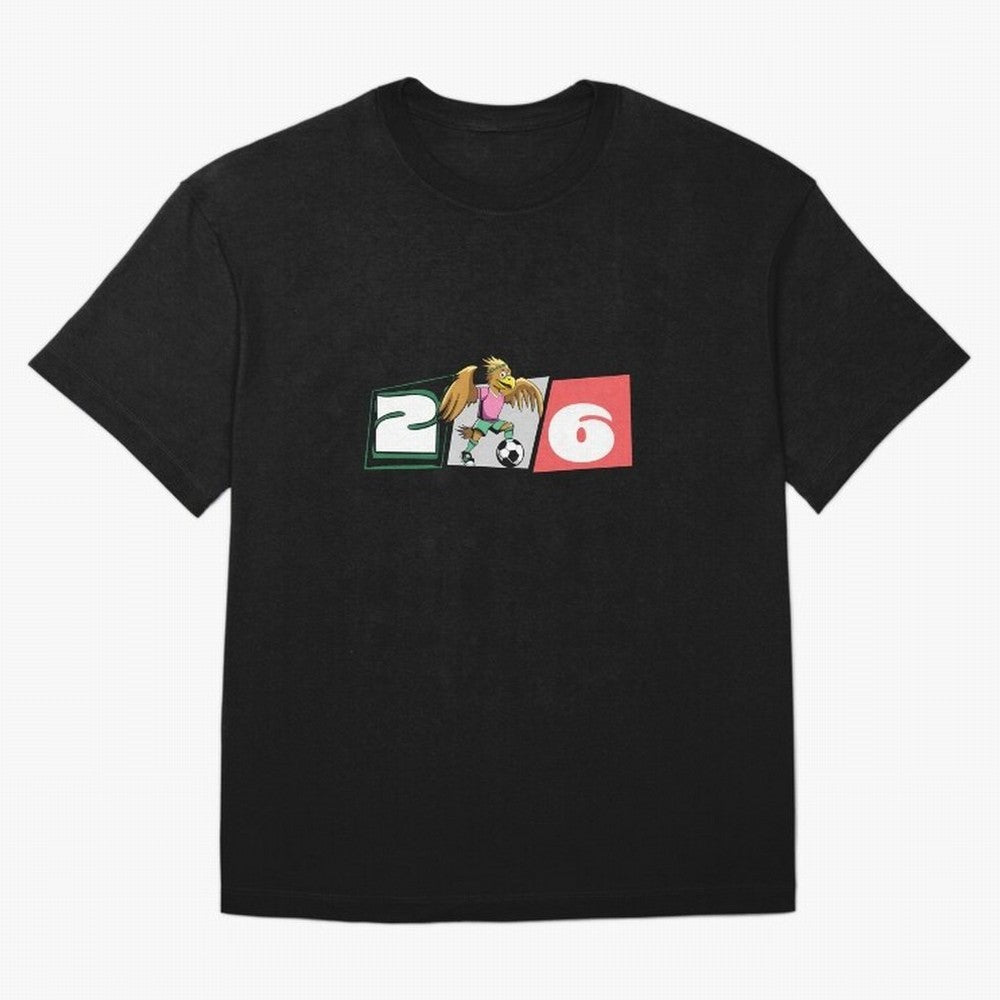 Mexico World Cup 2026 Horizontal T-Shirt_83569561 Classic T-Shirt Turn Every Weekend Toward FIFA World Cup 2026 for Fans of Mbappe and Brazil, Bringing Sports Nostalgia, International Competition, Famous Players and Unforgettable Victories; Made