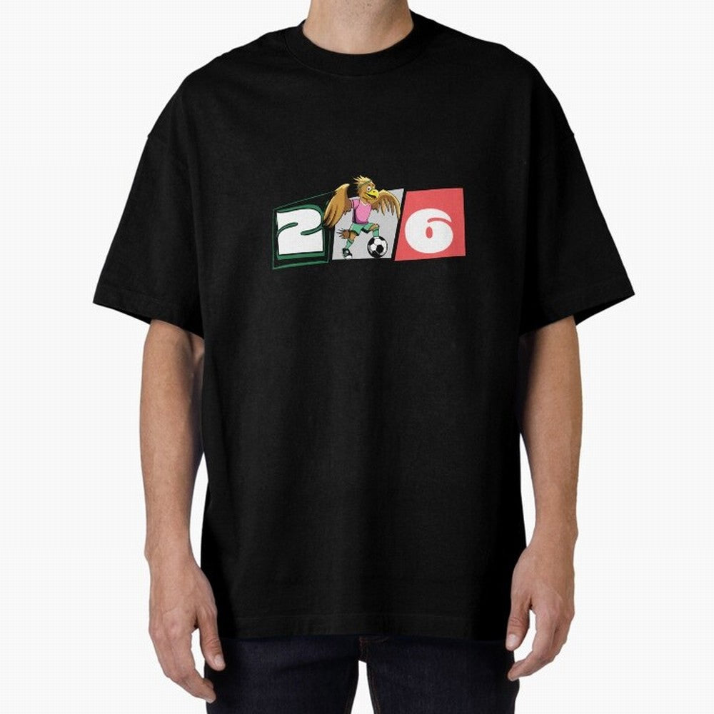 Mexico World Cup 2026 Horizontal T-Shirt_83569561 Classic T-Shirt Turn Every Weekend Toward FIFA World Cup 2026 for Fans of Mbappe and Brazil, Bringing Sports Nostalgia, International Competition, Famous Players and Unforgettable Victories; Made