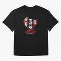 Glitched North America Eagle World Cup Soccer 2026 T-Shirt_83958408 Classic T-Shirt Bring Retro Soccer Energy to Match Day Hype around FIFA World Cup 2026 USA Canada Mexico, CR7 and Messi, Portugal, Match Day Excitement, Supporter Culture, Golden
