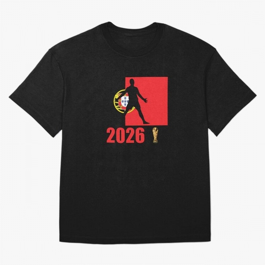 Portugal World Cup 2026 T-Shirt_84815867 Classic T-Shirt Celebrate National Team Dreams in the FIFA World Cup 2026 Journey through Messi and Cristiano Ronaldo Highlights, Netherlands Pride, Classic Soccer Heritage, Championship Pressure, Fan