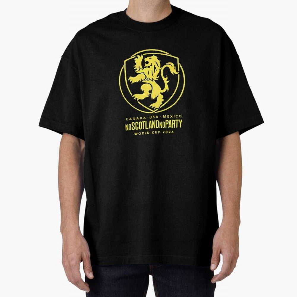 Scotland World Cup 2026 No Scotland No Party T-Shirt_83987455 Classic T-Shirt Celebrate Rivalries and Pride in the FIFA World Cup 2026 USA Canada Mexico Journey through CR7 and Messi Highlights, England and Germany Pride, Retro Football Energy,