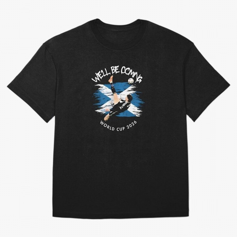 We'll be coming 2026 - Scotland World Cup 2026 ¨C Tartan Army Returns T-Shirt_83870657 Classic T-Shirt Follow FIFA World Cup 2026 USA Canada Mexico for Fans of Neymar, Haaland and Cristiano Ronaldo and Argentina, Bringing Championship Spirit,