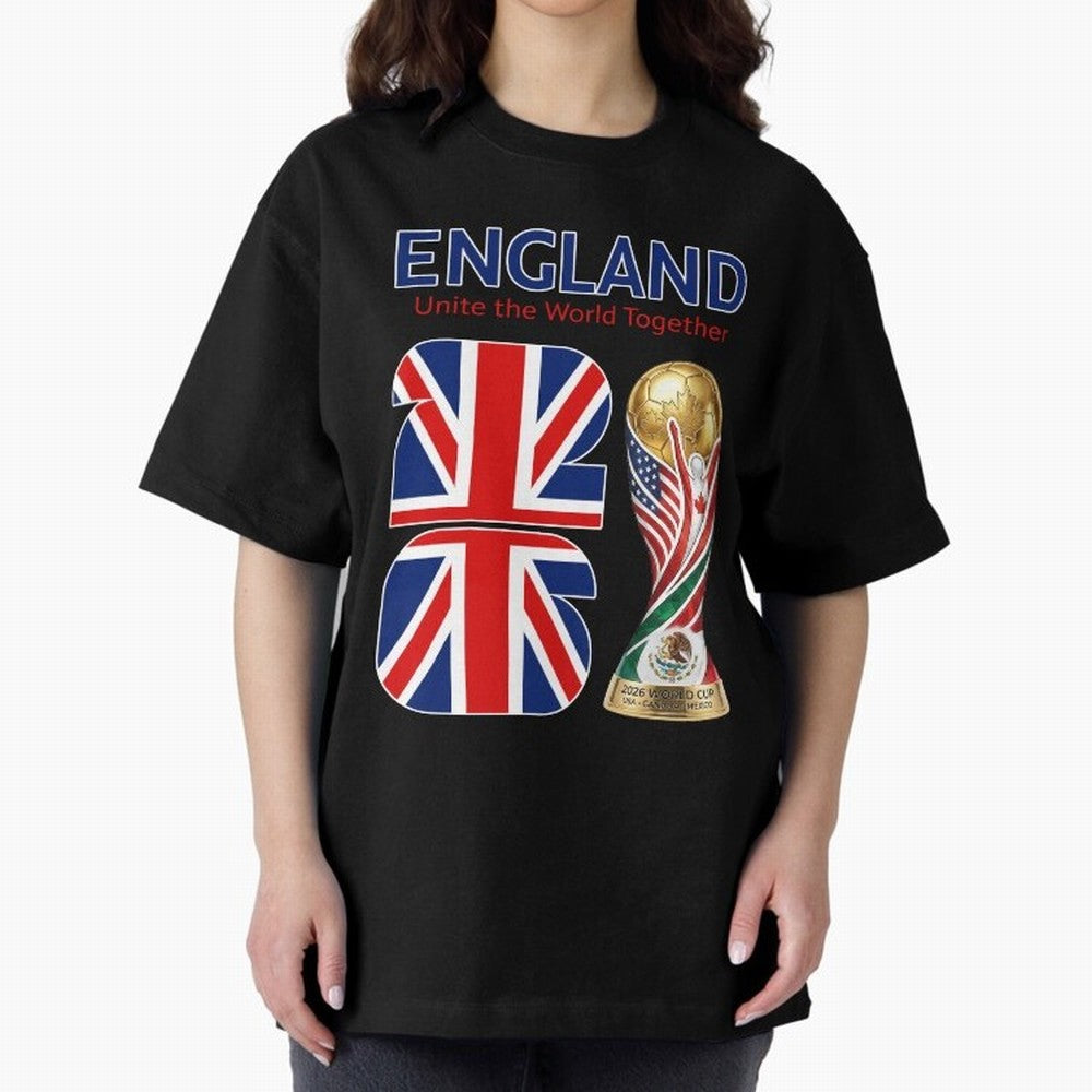 World Cup 2026, IMG 029, ENGLAND 001 Classic T-Shirt Represent the Passion of the FIFA World Cup 2026 USA Canada Mexico Journey through Messi, Neymar and Mbappe Highlights, Argentina, France and Brazil Pride, Soccer Culture, Superstar Moments,