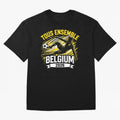 Belgium Fan Art World Cup 2026 Classic T-Shirt Showcase the FIFA World Cup 2026 Group Stage Journey through Messi and Cristiano Ronaldo Highlights, England, France and Netherlands Pride, Classic Soccer Heritage, Championship Pressure, Fan Loyalty