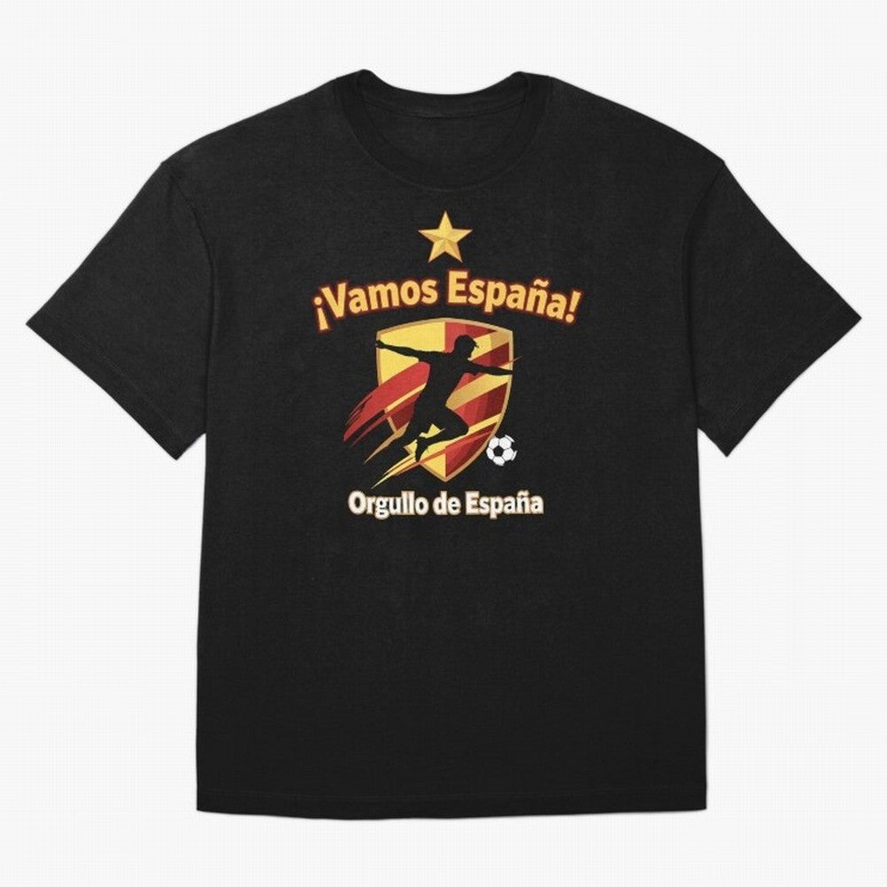 Spain World Cup 2026 Fan Art Classic T-Shirt Honor Champions and Dreams in FIFA World Cup 2026 Group Stage for Fans of Messi, Neymar and Mbappe and England, Bringing Classic Soccer Heritage, Championship Pressure, Fan Loyalty and International