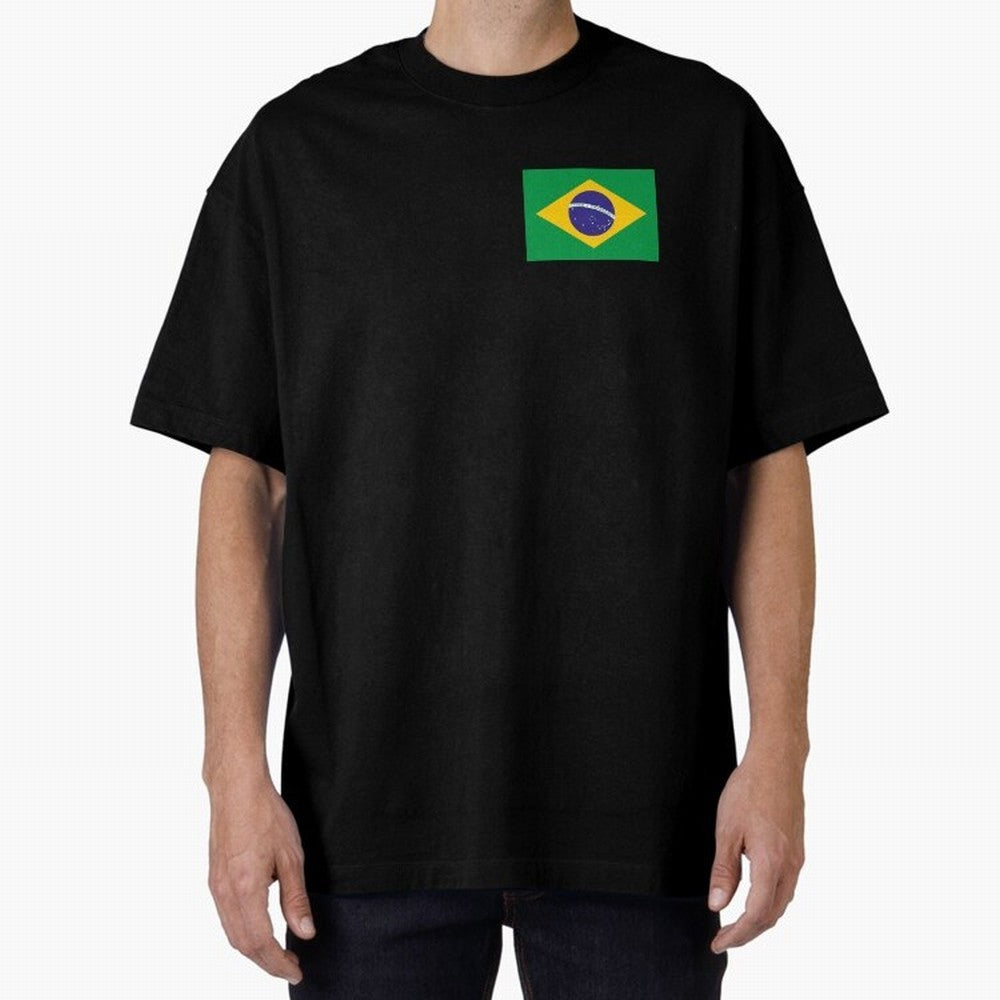 Brazil Flag Classic T-Shirt Discover the FIFA World Cup 2026 Group Stage Journey through Mbappe and Neymar Highlights, Netherlands Pride, Football Passion, Legendary Performances, Festival Vibes and Supporter Community; Great for Watch Parties,