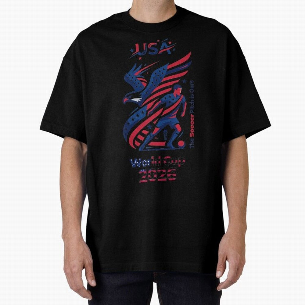 USA Soccer Shirt 2026 - Heritage Eagle World Cup Fan Tee - Premium Gildan Softstyle Unisex Football T-Shirt - United States Supporter Gear Classic T-Shirt Fuel the Hype around FIFA World Cup 2026 Group Stage Spirit, Inspired by England and Germany,