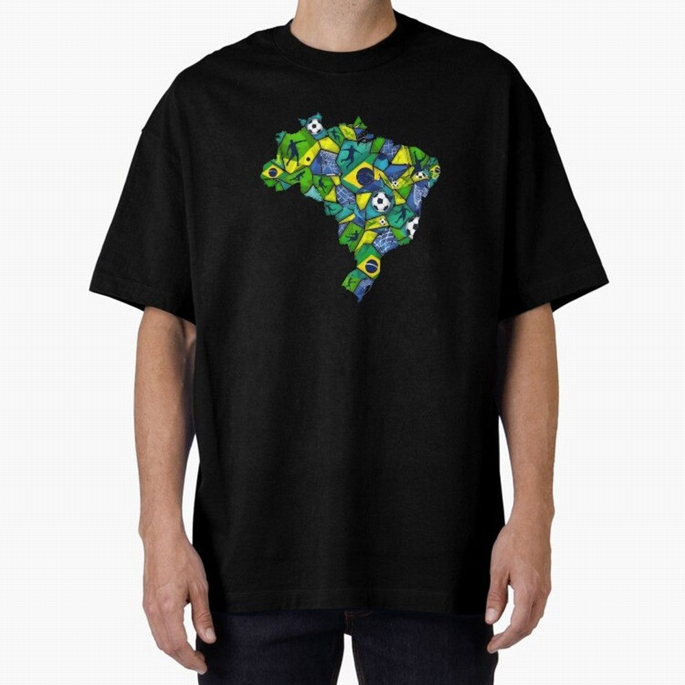 Brazil - World Cup 2026 Classic T-Shirt Honor the Beautiful Game during FIFA World Cup 2026 Group Stage for Fans of CR7 and Messi and France and Portugal, Bringing Champion Mindset, Group Stage Buzz, Knockout Tension and Passionate Fan Culture;