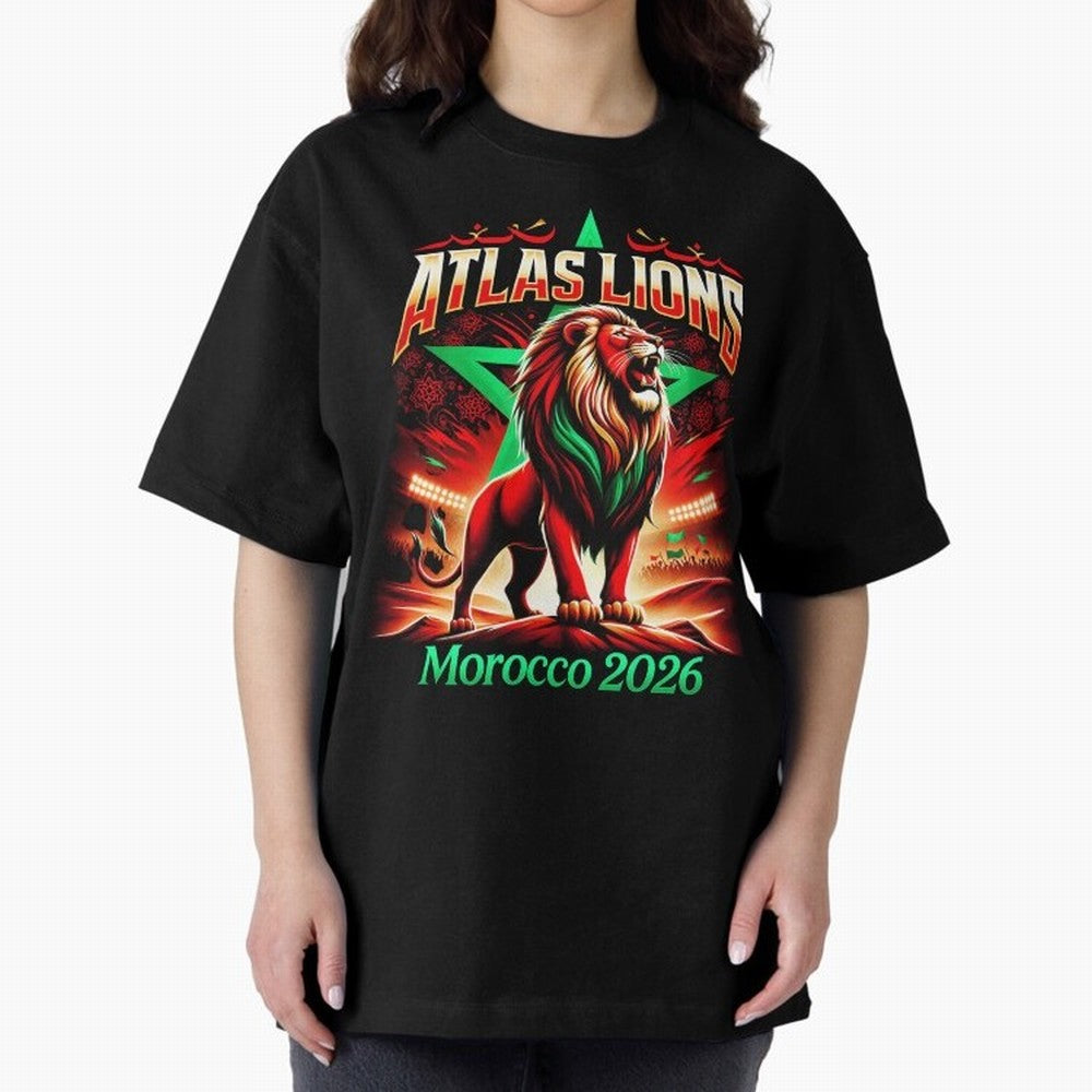 Morocco Football Fan Classic T-Shirt Make Your Look Match FIFA World Cup 2026 Group Stage Spirit, with England, Cristiano Ronaldo, Fan Favorite Moments, National Team Passion, Big Match Drama and Soccer History; Perfect for People Who Love