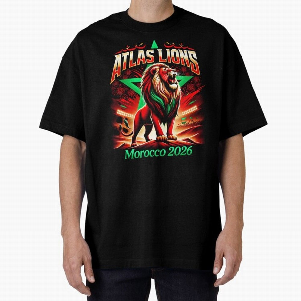 Morocco Football Fan Classic T-Shirt Make Your Look Match FIFA World Cup 2026 Group Stage Spirit, with England, Cristiano Ronaldo, Fan Favorite Moments, National Team Passion, Big Match Drama and Soccer History; Perfect for People Who Love