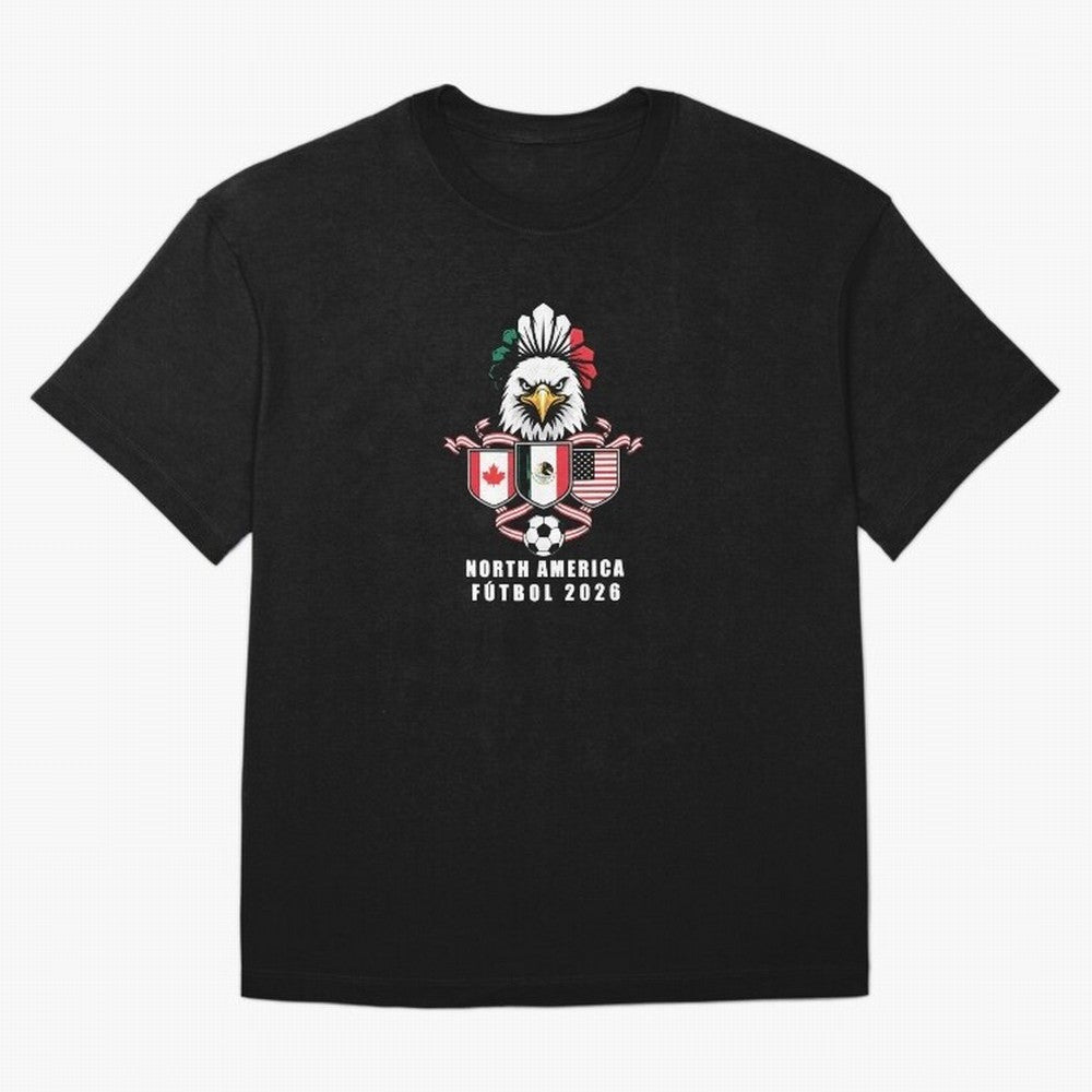 North America Football Spirit 2026 T-Shirt_82768088 Classic T-Shirt Make the Season About Global Football Passion for FIFA World Cup 2026 USA Canada Mexico, with Haaland, Spain and Netherlands, Game Day Rituals, Football Legends, Country Pride and
