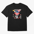 North America Spirit Cup 2026 T-Shirt_82734510 Classic T-Shirt Turn Up for FIFA World Cup 2026 Group Stage Spirit, with Argentina, CR7 and Messi, Stadium Chants, National Pride, Trophy Dreams and Unforgettable Football Memories; Perfect for People