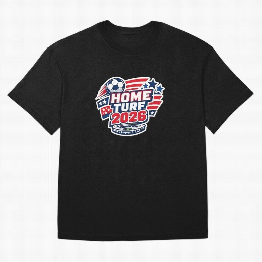 USA FIFA WORLD CUP 2026 ¨C Home Turf Soccer Style Classic T-Shirt Celebrate the Next Chapter of Global Football Passion for FIFA World Cup 2026 USA Canada Mexico, with Haaland, Portugal, Global Supporter Spirit, Legendary Goals, National Colors and