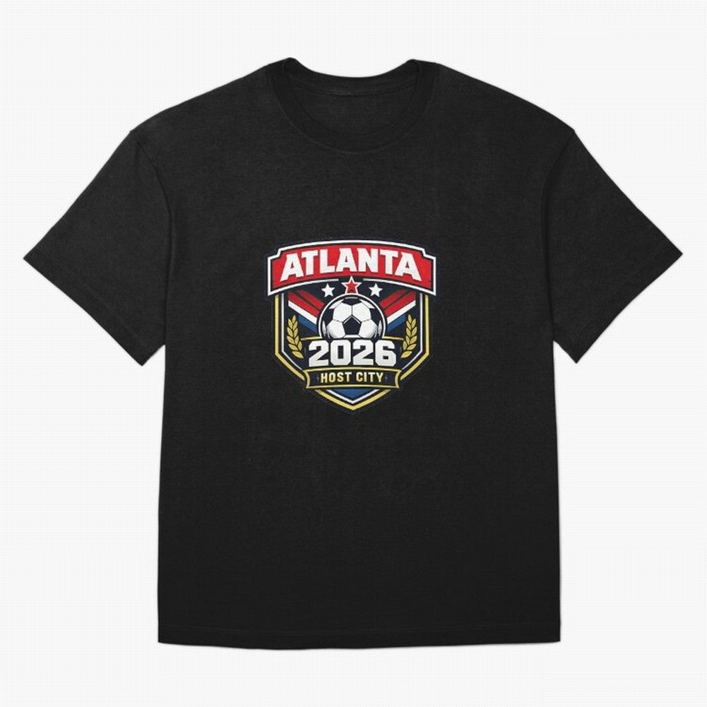Global Cup 2026 Host City Badge Atlanta Classic T-Shirt Represent Match Day Hype around FIFA World Cup 2026 USA Canada Mexico, Messi and Cristiano Ronaldo, France, Tournament Hype, Historic Matchups, Family Viewing Parties and Global Sports Pride;