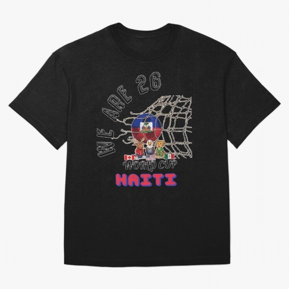 World cup 26 - Haiti Classic T-Shirt Bring World Football Passion into the FIFA World Cup 2026 Journey through Messi Highlights, France and Portugal Pride, Fan Favorite Moments, National Team Passion, Big Match Drama and Soccer History; Created for