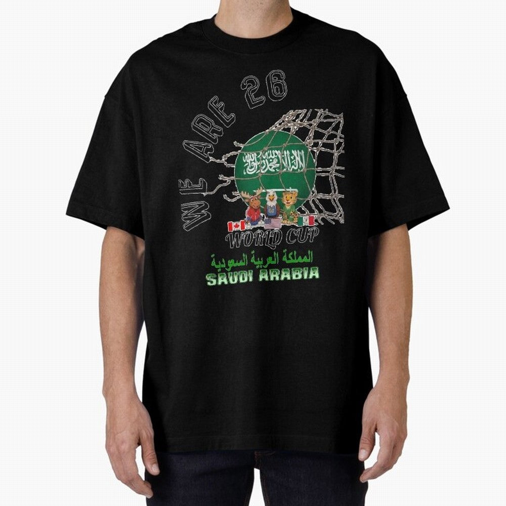 World cup 26 - Saudi Arabia Classic T-Shirt Stand Proud for Match Day Hype around FIFA World Cup 2026 Group Stage, Haaland and Mbappe, France, Stadium Memories, Football Loyalty, International Chants and Championship Tradition; Created for Match
