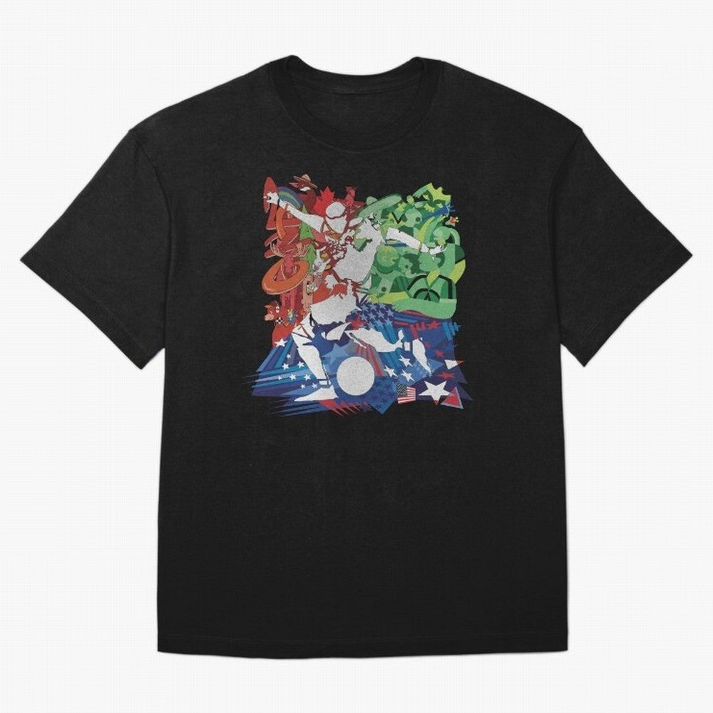 United Pitch: North America 2026 Classic T-Shirt Make Every Match About FIFA World Cup 2026 Spirit, Featuring Germany, Neymar, Haaland and Cristiano Ronaldo, Goal Celebration Energy, Supporter Heritage, Football Icons and Worldwide Tournament Joy;