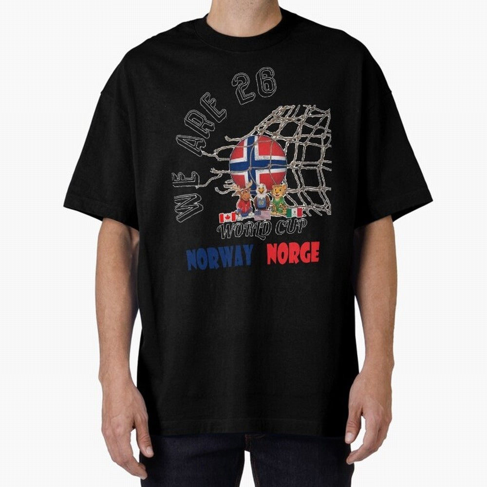 World cup 26 - Norway Classic T-Shirt Live the Energy of the FIFA World Cup 2026 USA Canada Mexico Journey through CR7 Highlights, Brazil, Portugal and Argentina Pride, Retro Football Energy, Iconic Rivalries, Trophy Chase Drama and Stadium