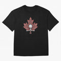 Interwoven Maple Leaf Canada Soccer 2026 T-Shirt_83135197 Classic T-Shirt Support Iconic Players in FIFA World Cup 2026 Filled with Haaland and Mbappe, Netherlands Energy, Goal Celebration Energy, Supporter Heritage, Football Icons and Worldwide
