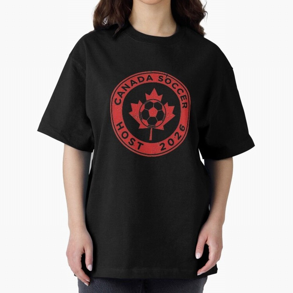 Canada Soccer Host 2026 Emblem Design T-Shirt_83133385 Classic T-Shirt Show Up for the Glory of Global Football Passion for FIFA World Cup 2026, Centered on CR7, Netherlands, Football Passion, Legendary Performances, Festival Vibes and Supporter