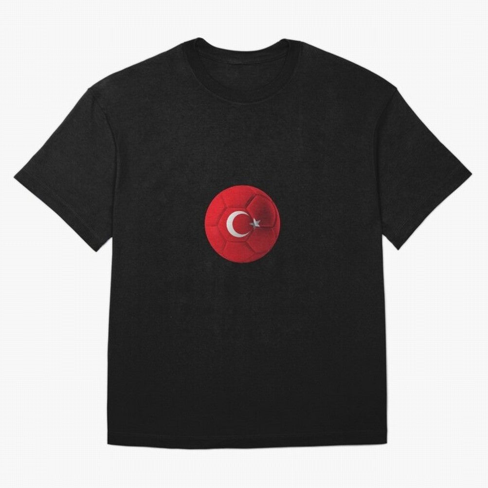 Turkey Football Classic T-Shirt Feel the Trophy Chase of the FIFA World Cup 2026 Journey through Messi Highlights, Brazil Pride, Football Festival Excitement, Trophy Ambitions, Country Rivalries and Star Player Buzz; Ideal for Passionate Fans Who