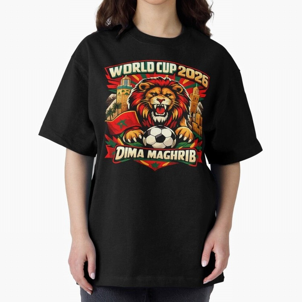 World Cup 2026, Dima Maghrib, June 13, 2026, We Are Morocco, Go Morocco, Morocco vs Brazil, Morocco World Cup 2026, World Morocco, Maghrib Classic T-Shirt Honor Football Greatness during FIFA World Cup 2026 Spirit, Inspired by England, France and