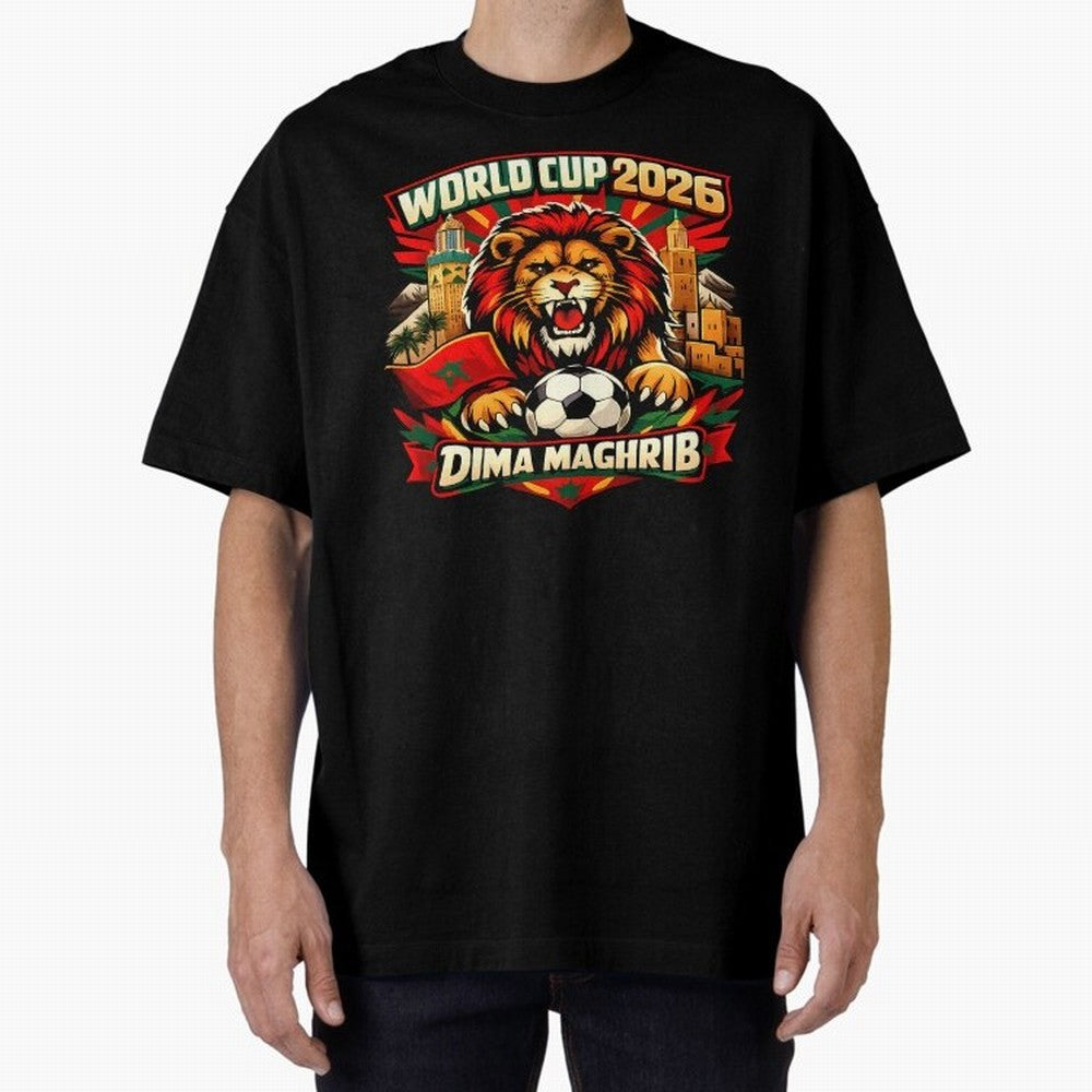 World Cup 2026, Dima Maghrib, June 13, 2026, We Are Morocco, Go Morocco, Morocco vs Brazil, Morocco World Cup 2026, World Morocco, Maghrib Classic T-Shirt Honor Football Greatness during FIFA World Cup 2026 Spirit, Inspired by England, France and
