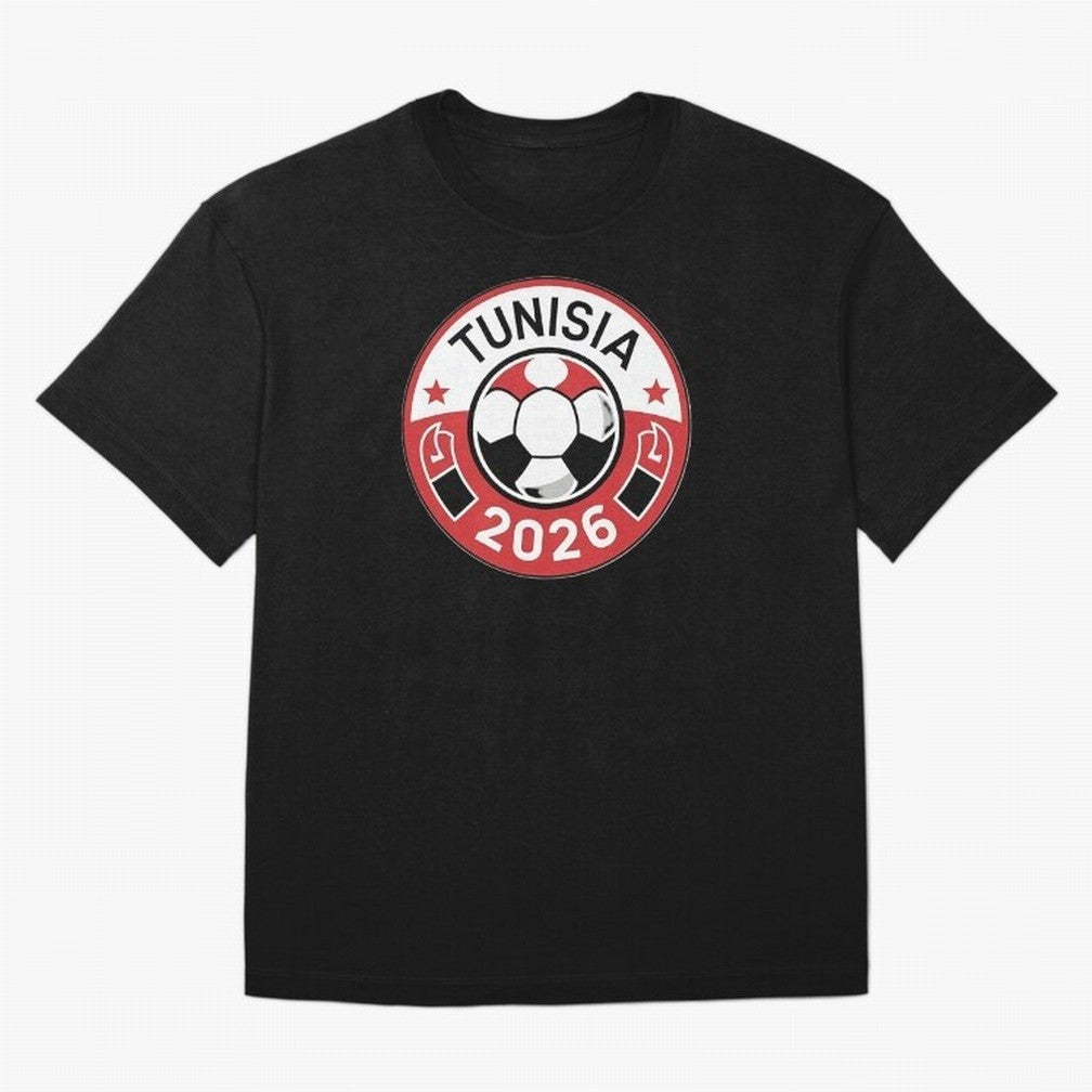 Tunisia WC 2026 Classic T-Shirt Keep the Legacy of Match Day Hype around FIFA World Cup 2026 USA Canada Mexico, Neymar, Haaland and Cristiano Ronaldo, England, Football History, Final Match Energy, Crowd Noise and Once in a Lifetime Moments; Ideal
