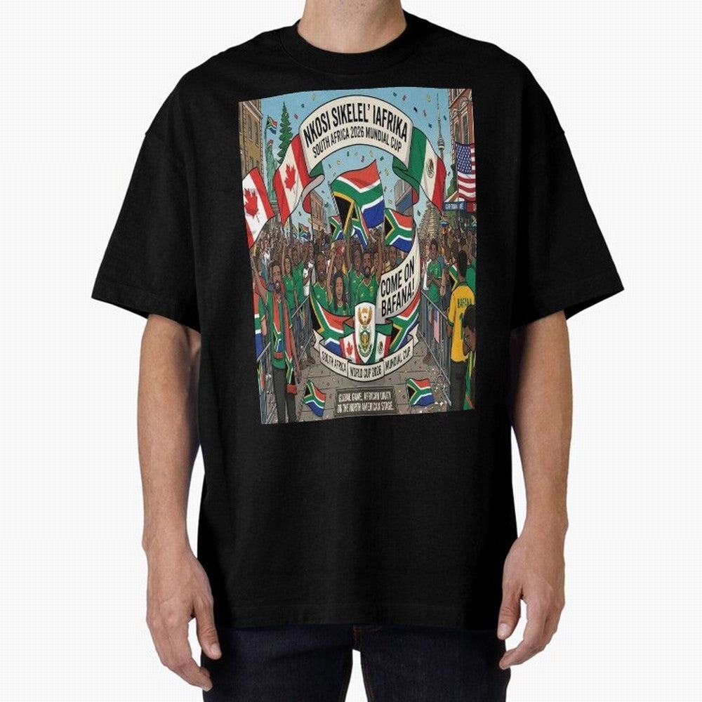Soiuth Africa Classic T-Shirt Show Match Day Excitement for FIFA World Cup 2026 Inspired by Haaland and Mbappe, Spain Energy, Stadium Chants, National Pride, Trophy Dreams and Unforgettable Football Memories; Built for Supporters Chasing Trophy