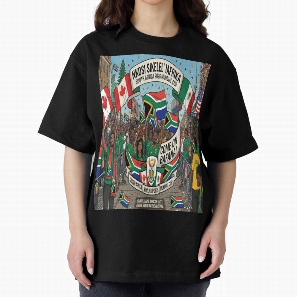 Soiuth Africa Classic T-Shirt Show Match Day Excitement for FIFA World Cup 2026 Inspired by Haaland and Mbappe, Spain Energy, Stadium Chants, National Pride, Trophy Dreams and Unforgettable Football Memories; Built for Supporters Chasing Trophy