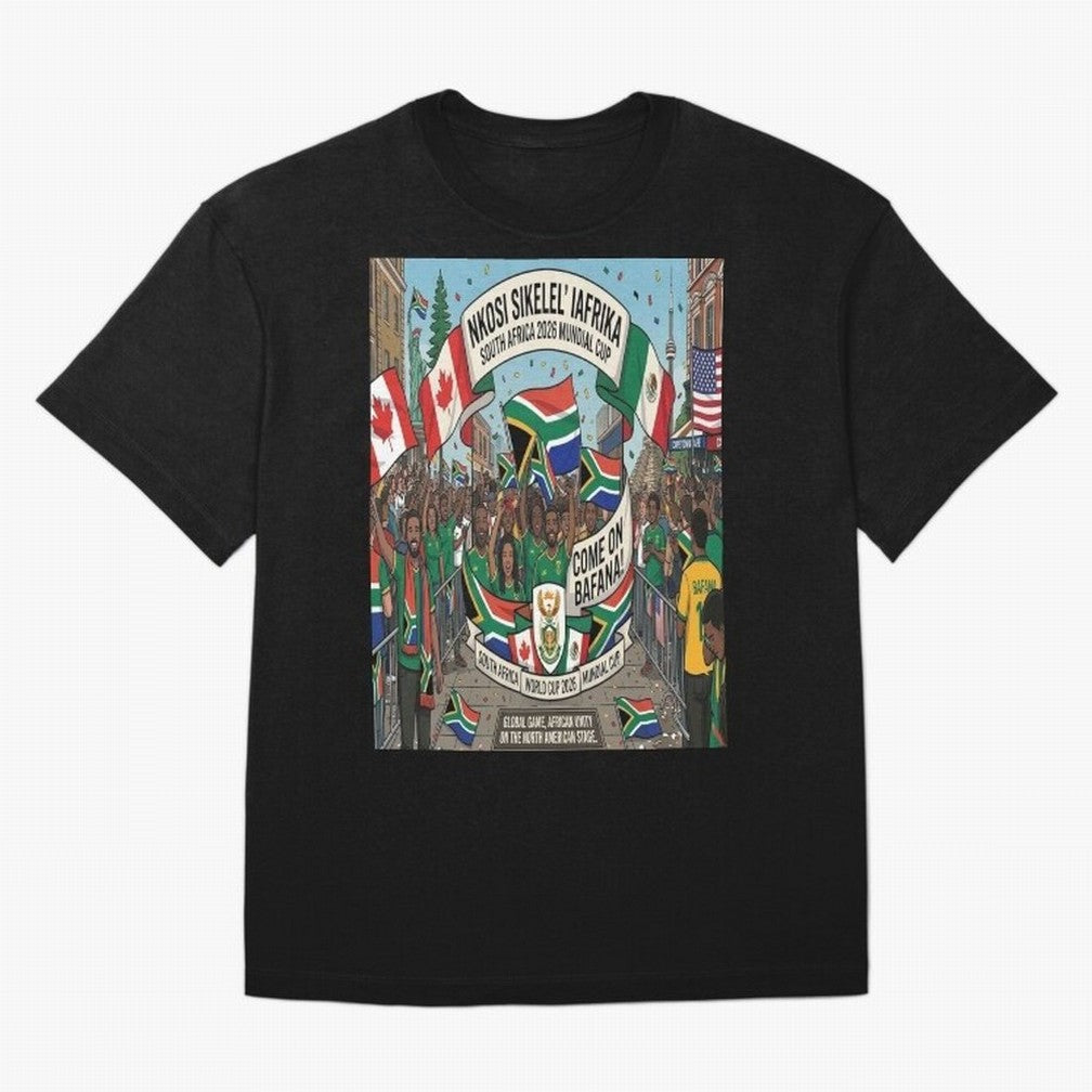 Soiuth Africa Classic T-Shirt Show Match Day Excitement for FIFA World Cup 2026 Inspired by Haaland and Mbappe, Spain Energy, Stadium Chants, National Pride, Trophy Dreams and Unforgettable Football Memories; Built for Supporters Chasing Trophy