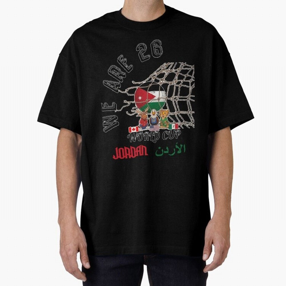 World cup 26 - Jordan Classic T-Shirt Keep Football History Alive during Match Day Hype around FIFA World Cup 2026 Group Stage, Messi, Neymar and Mbappe, Germany, Football Passion, Legendary Performances, Festival Vibes and Supporter Community;