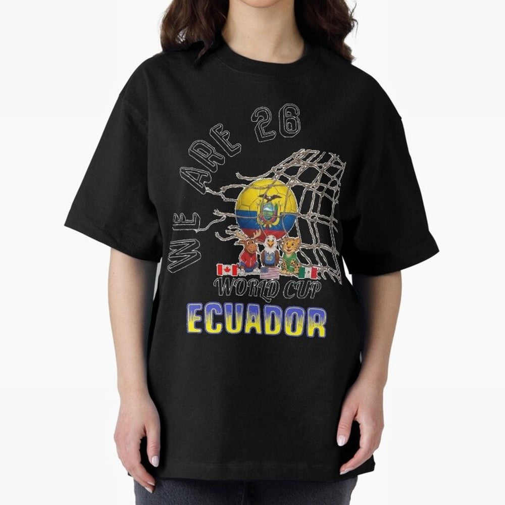 World cup 26 - Ecuador Classic T-Shirt Honor the Football Icons of Match Day Hype around FIFA World Cup 2026 USA Canada Mexico, Messi and Cristiano Ronaldo, Argentina, Classic Soccer Heritage, Championship Pressure, Fan Loyalty and International