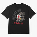 World cup 26 - Turkiye Classic T-Shirt Bring Retro Soccer Energy to Global Football Passion for FIFA World Cup 2026 USA Canada Mexico, Centered on CR7, Brazil, Championship Spirit, Famous Goals, Roaring Crowds and International Football Unity;