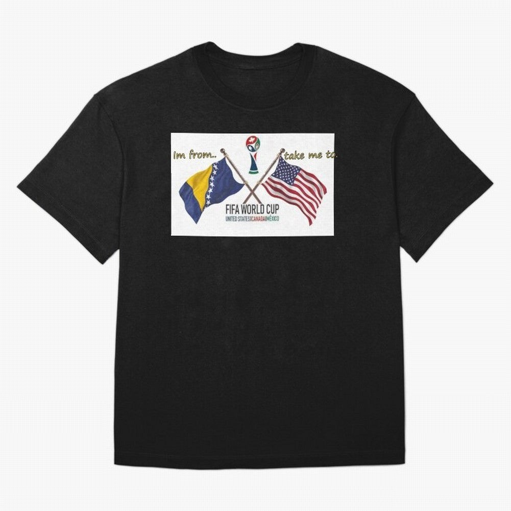 Bosnia and Herzegovina Classic T-Shirt Make Every Match About FIFA World Cup 2026 USA Canada Mexico Spirit, Featuring Spain and Netherlands, Cristiano Ronaldo, Championship Spirit, Famous Goals, Roaring Crowds and International Football Unity; Made