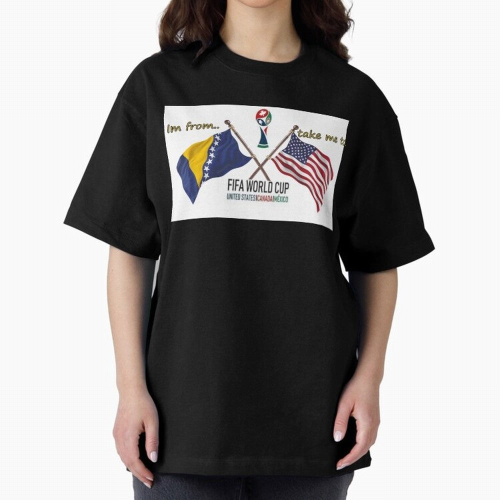 Bosnia and Herzegovina Classic T-Shirt Make Every Match About FIFA World Cup 2026 USA Canada Mexico Spirit, Featuring Spain and Netherlands, Cristiano Ronaldo, Championship Spirit, Famous Goals, Roaring Crowds and International Football Unity; Made