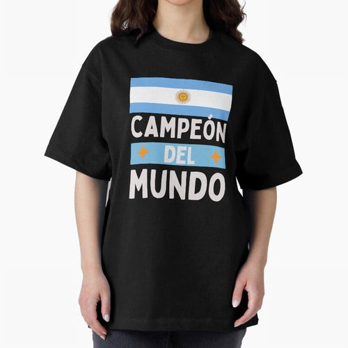 Argentina Campe¨®n del Mundo Classic T-Shirt Share Match Day Hype around FIFA World Cup 2026 USA Canada Mexico, Messi, Neymar and Mbappe, Argentina and Brazil, Sports Nostalgia, International Competition, Famous Players and Unforgettable Victories;