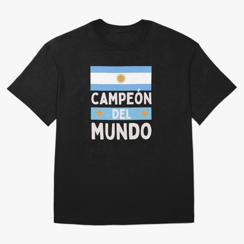 Argentina Campe¨®n del Mundo Classic T-Shirt Share Match Day Hype around FIFA World Cup 2026 USA Canada Mexico, Messi, Neymar and Mbappe, Argentina and Brazil, Sports Nostalgia, International Competition, Famous Players and Unforgettable Victories;