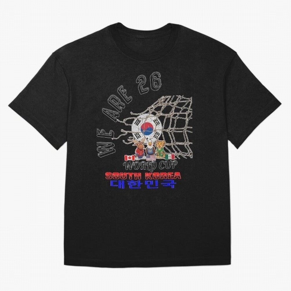 World cup 26 - South Korea Classic T-Shirt Relive Legendary Nights from FIFA World Cup 2026 for Fans of Haaland and Mbappe and Argentina, France and Brazil, Bringing Championship Spirit, Famous Goals, Roaring Crowds and International Football