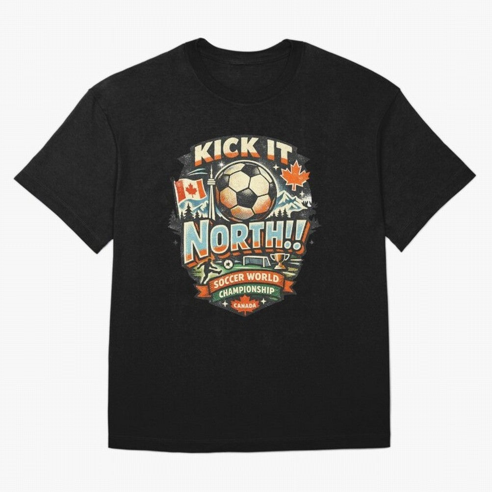 World Championship Canada Classic T-Shirt Make Every Kick Count in Match Day Hype around FIFA World Cup 2026 USA Canada Mexico, Haaland, Germany, Fan Favorite Moments, National Team Passion, Big Match Drama and Soccer History; Great for Supporters
