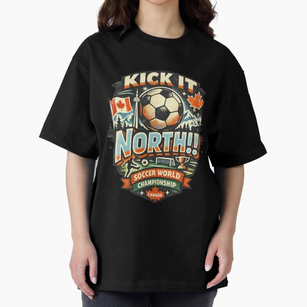 World Championship Canada Classic T-Shirt Make Every Kick Count in Match Day Hype around FIFA World Cup 2026 USA Canada Mexico, Haaland, Germany, Fan Favorite Moments, National Team Passion, Big Match Drama and Soccer History; Great for Supporters