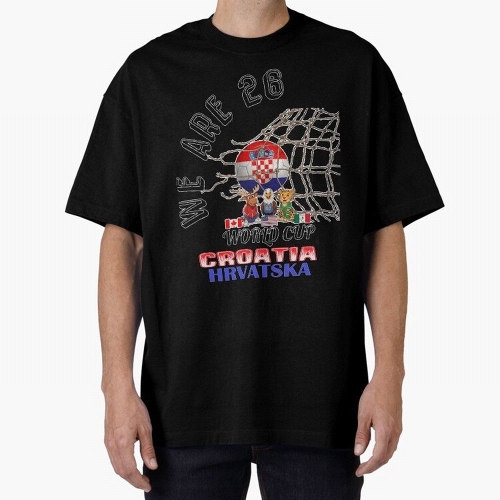 World cup 26 - Croatia Classic T-Shirt Celebrate Golden Goal Energy in FIFA World Cup 2026 USA Canada Mexico Capturing Cristiano Ronaldo, Haaland and CR7, Argentina, France and Brazil Energy, Match Day Excitement, Supporter Culture, Golden Goals